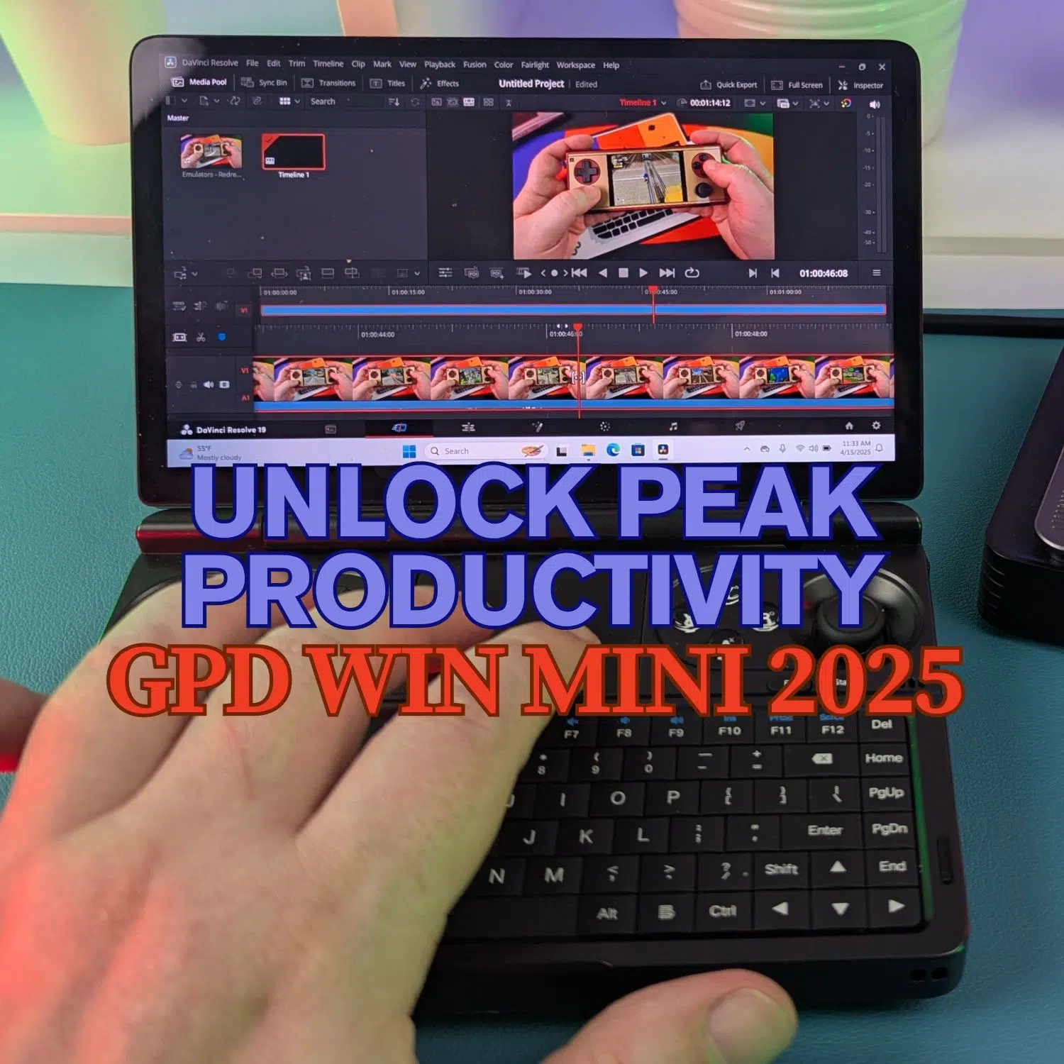 Unlock Peak Productivity with the GPD WIN Mini 2025