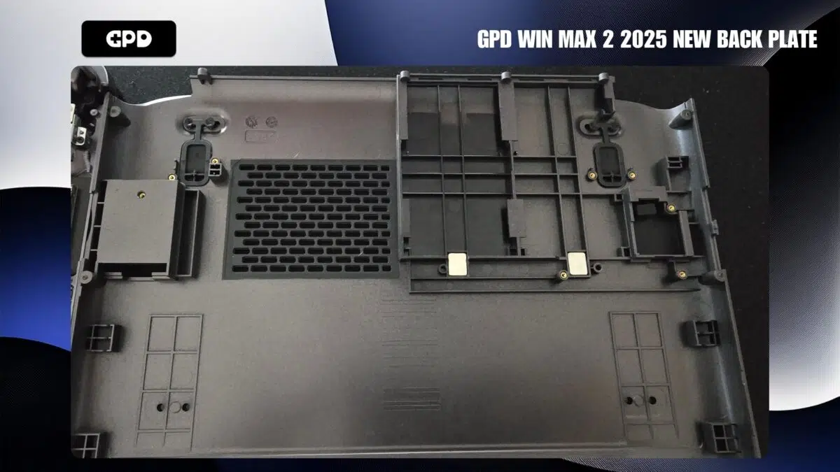 GPD WIN MAX 2 2025 Uusi taustalevy