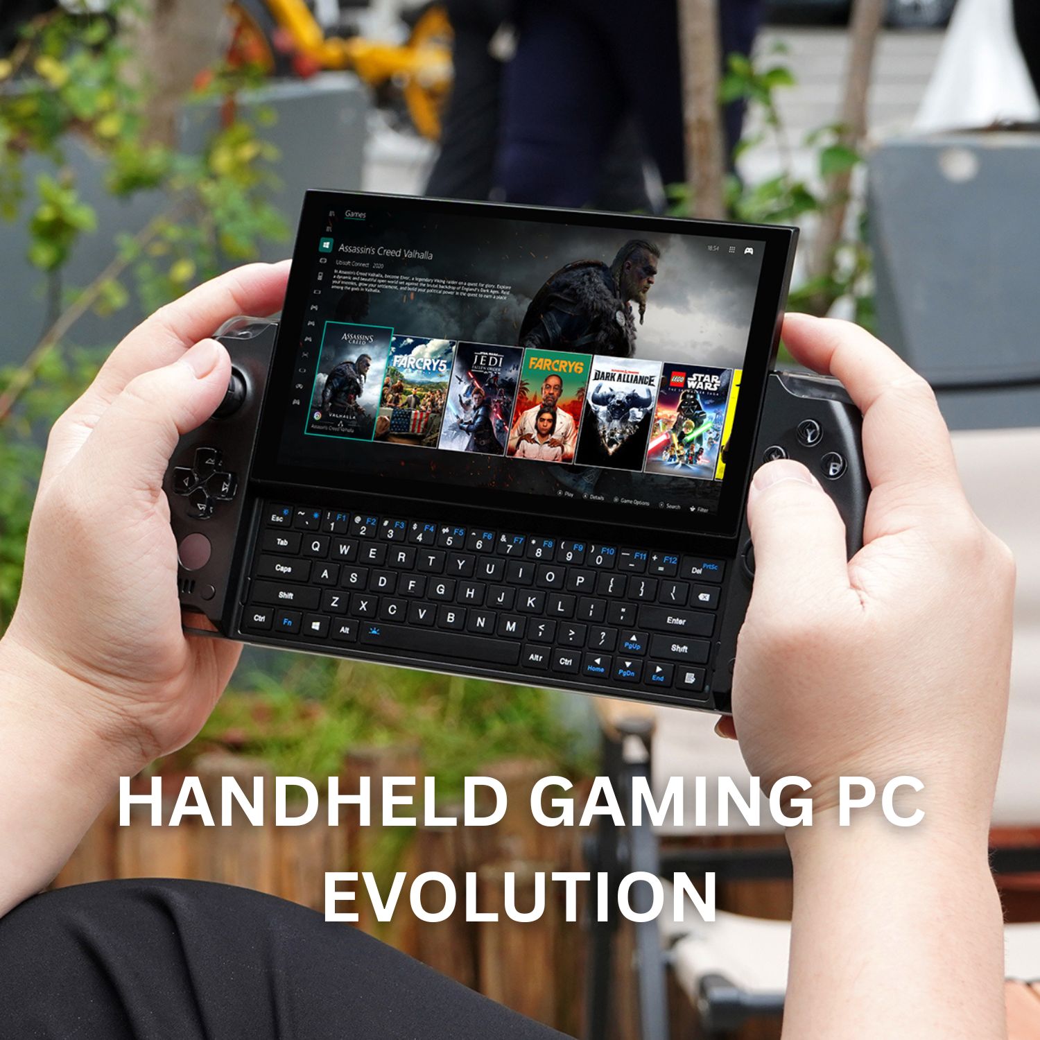GPD Handheld Gaming PC evolution