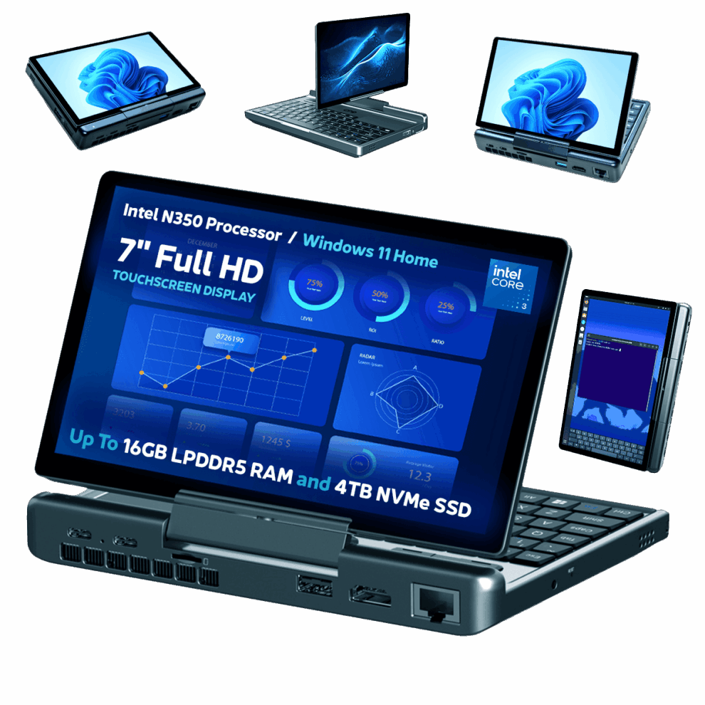 GPD Mini Laptops, UMPCs & Ultrabooks