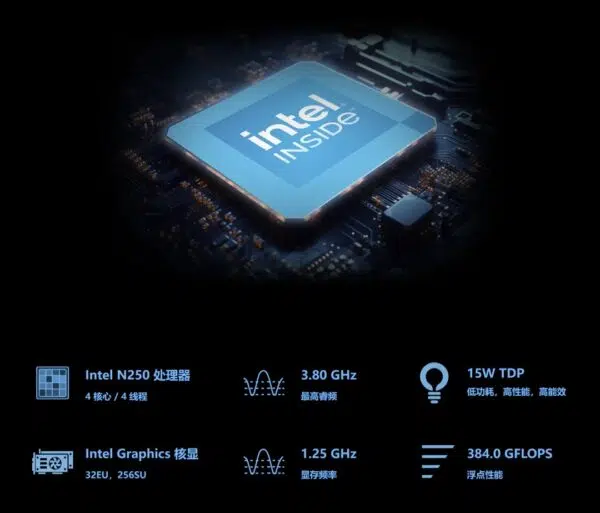 Intel N250 Technical Specifications