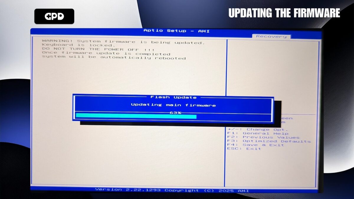 GPD MicroPC 2 BIOS Update - Updating the firmware - GPD | PC Gaming Handhelds & Mini Laptops GPD MicroPC 2 BIOS Update - Updating the firmware