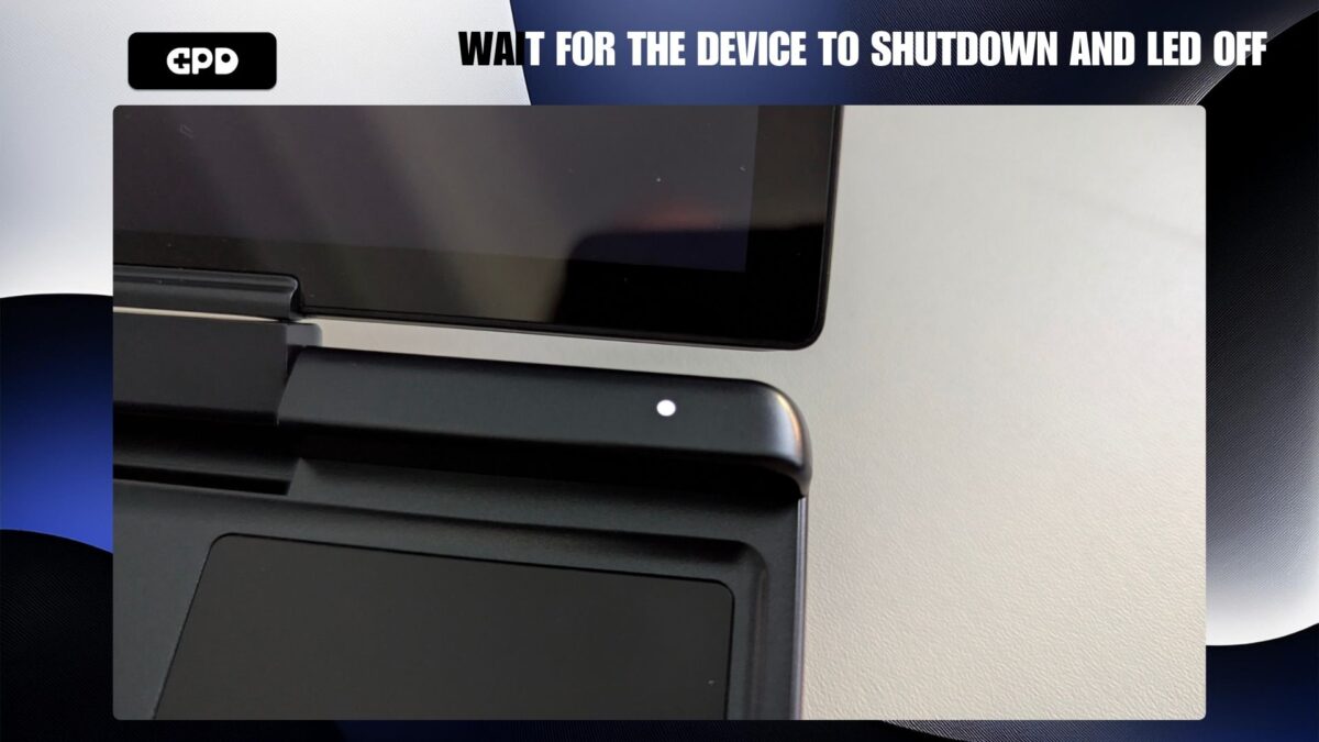 GPD MicroPC 2 LED On - GPD | PC Gaming Handhelds & Mini Laptops GPD MicroPC 2 LED On