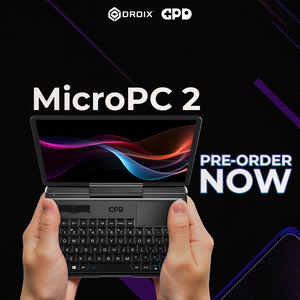 GPD MicroPC 2 pre-orders