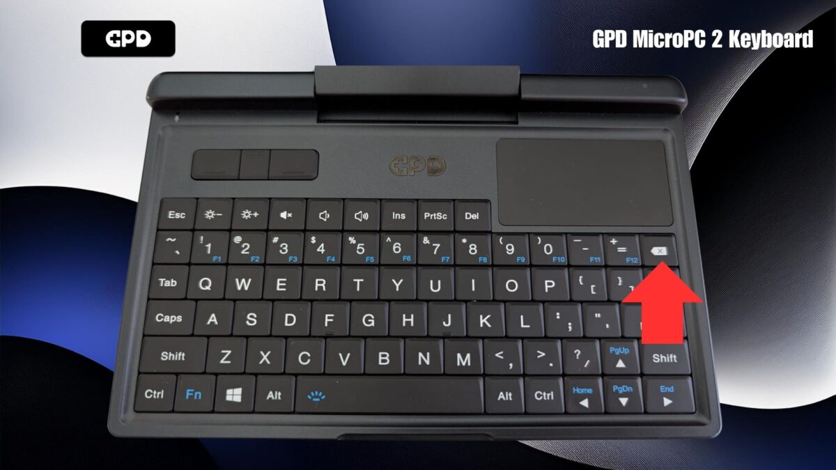 GPD MicroPC 2 Keyboard