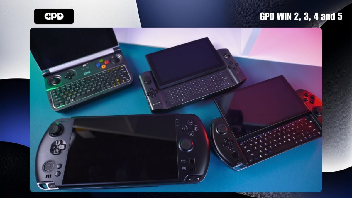 GPD WIN 2, 3, 4 and 5