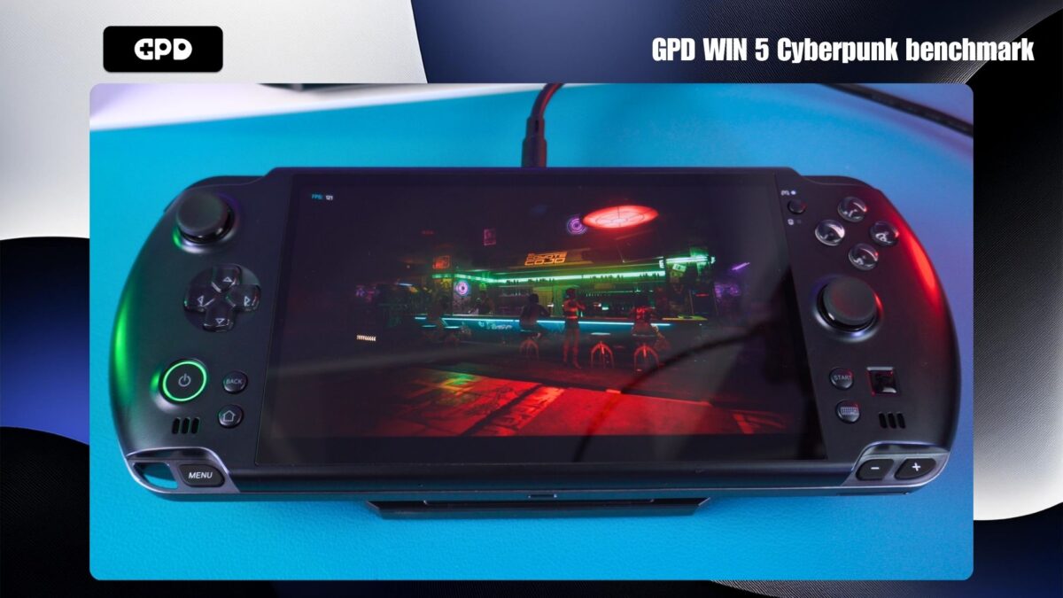 GPD WIN 5 Cyberpunk benchmark