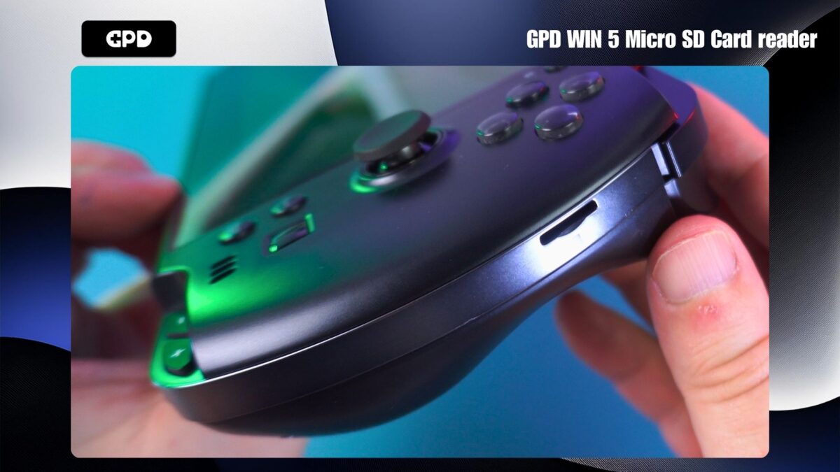 GPD WIN 5 Micro SD Card reader