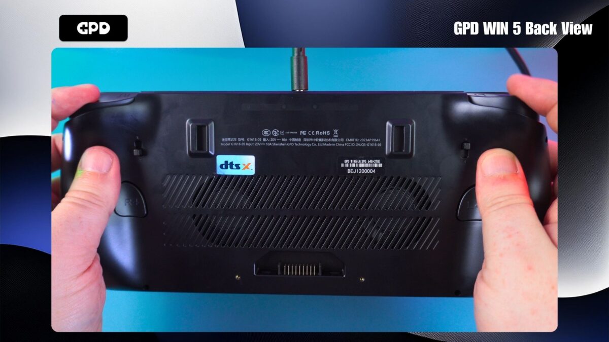 GPD WIN 5 back trigger switches and battery connector