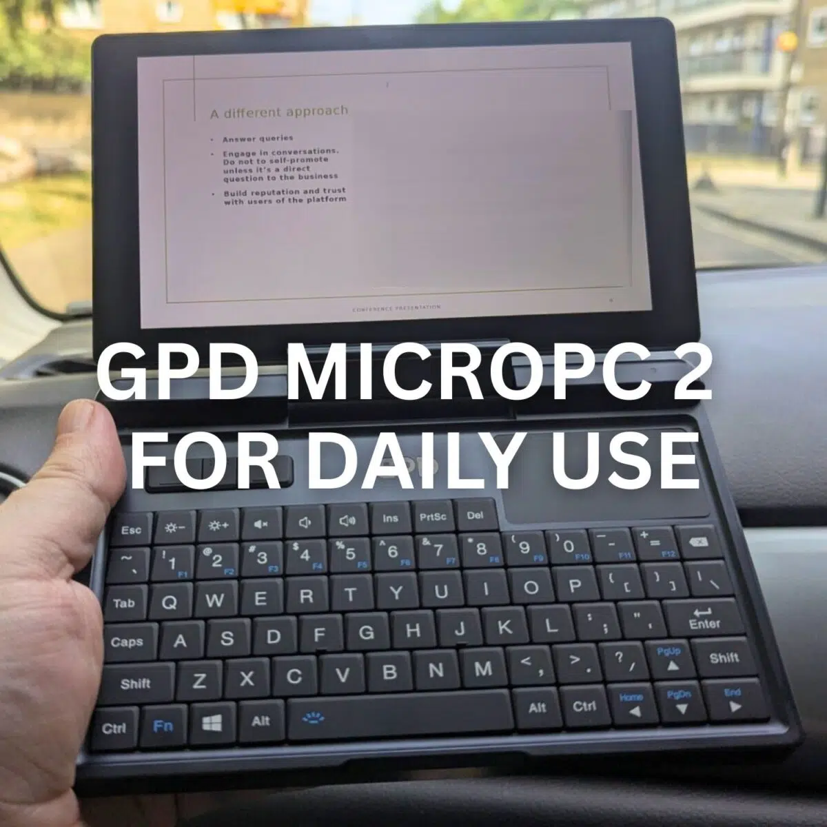 GPD MicroPC 2 за ежедневна употреба