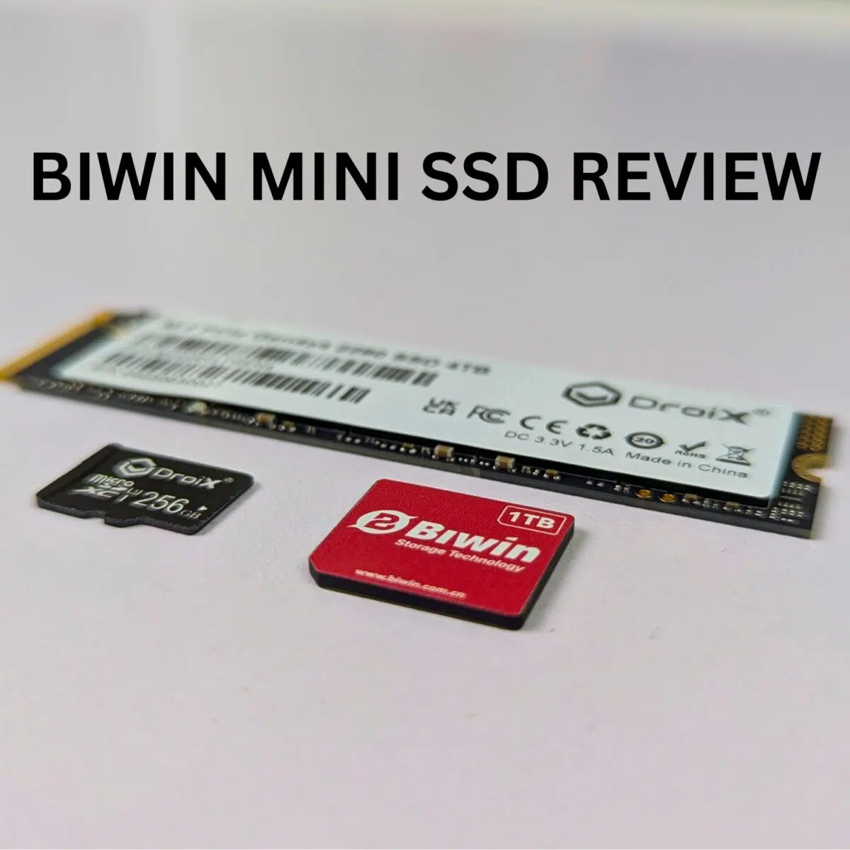 Преглед на BIWIN Mini SSD