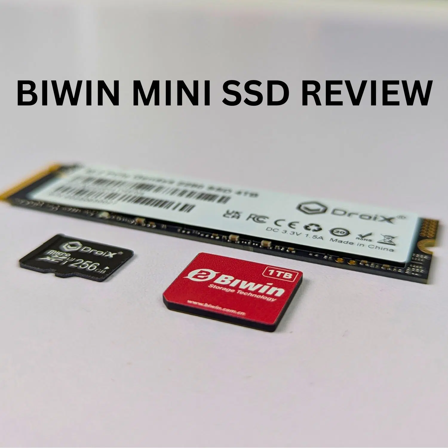 BIWIN Mini SSD pārskats