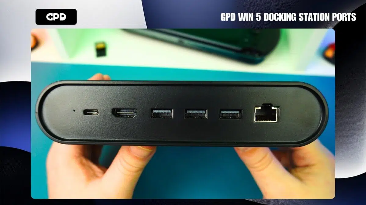 GPD WIN 5 dokkimisjaama pordid