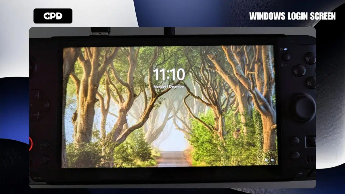GPD WIN 5 BIOS frissítés - Harmadik fázisú Windows betöltve