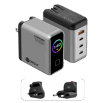 Chargeur mural USB-C DROIX 140W - Silver