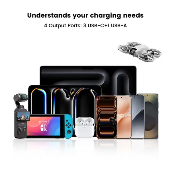 DROIX 140W USB-C seinalaadija Kasutused