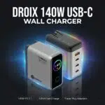 GPDSTORE DROIX 140W USB-C sienas lādētājs
