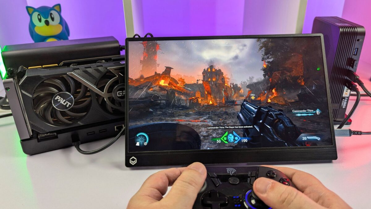 DOOM Dark Ages on GPD BOX with GPD G2