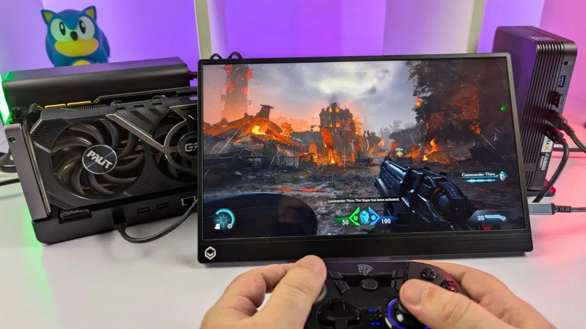 DOOM Dark Ages on GPD BOX with GPD G2