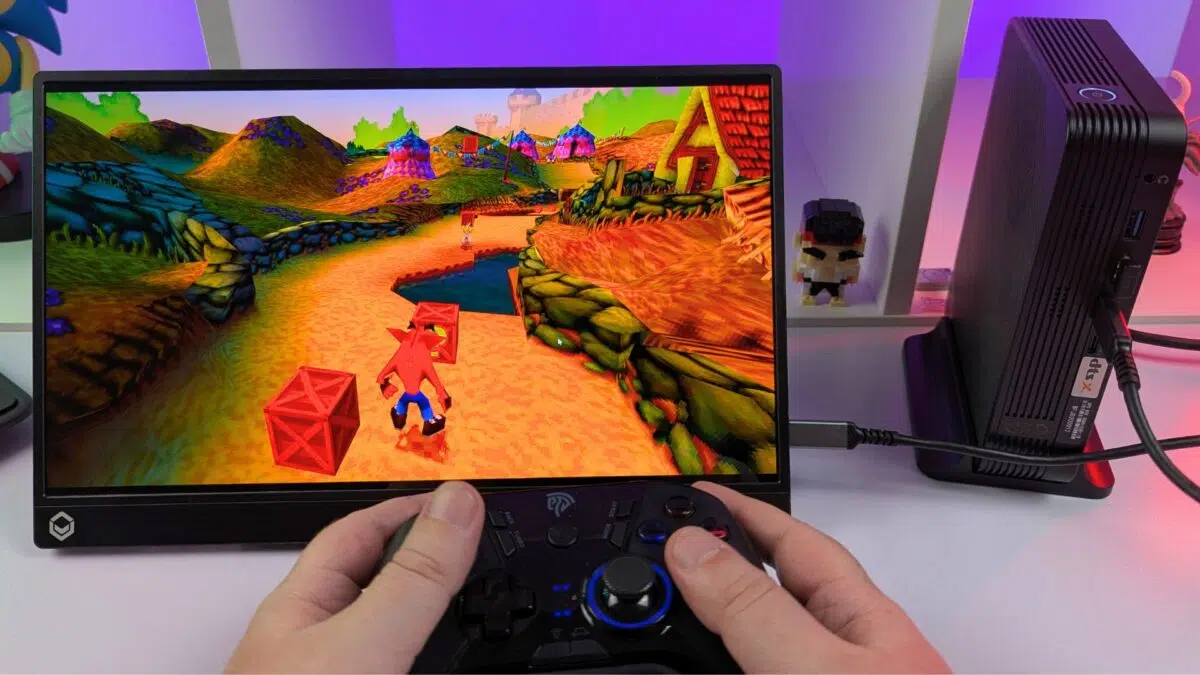 DuckStation PS1 emulator on the GPD BOX