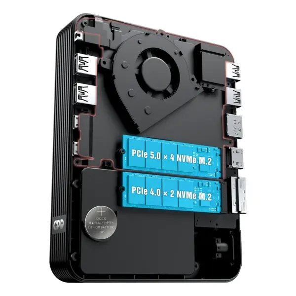 GPD BOX GPD Mini PC - Intel Panther Lake, USB4 v2 & PCIe 5.0 eGPU Options