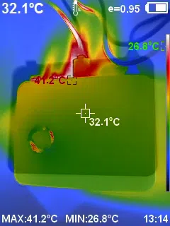 GPD BOX Thermals Top View