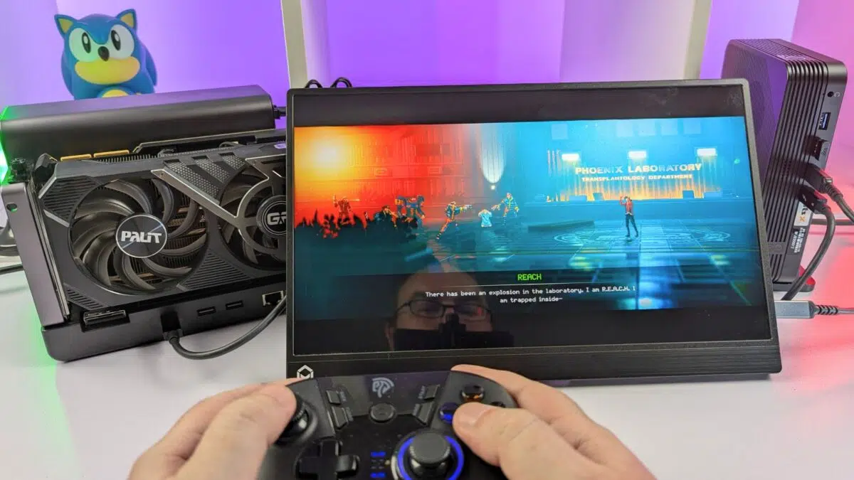 GPD BOX with GPD G2 and RTX 3090
