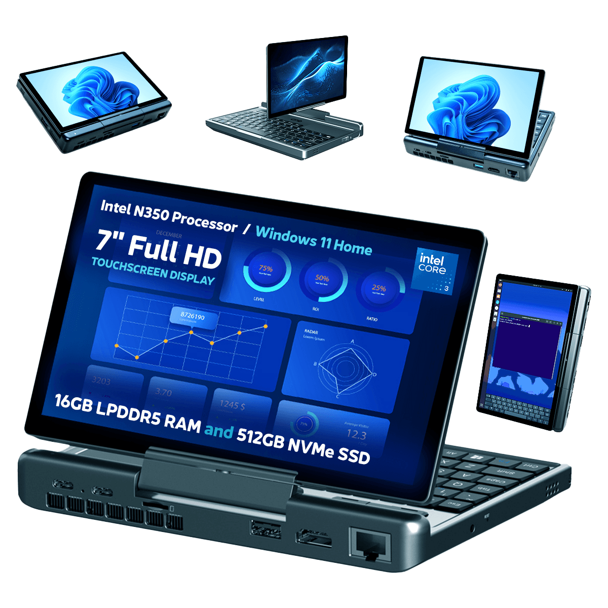 GPD MicroPC 2 UMPC - GPD | PC Gaming Handhelds & Mini Laptops