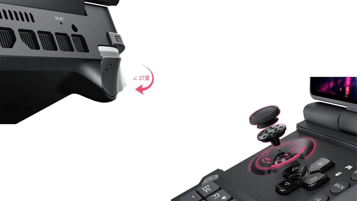 GPD WIN MAX 3 controls