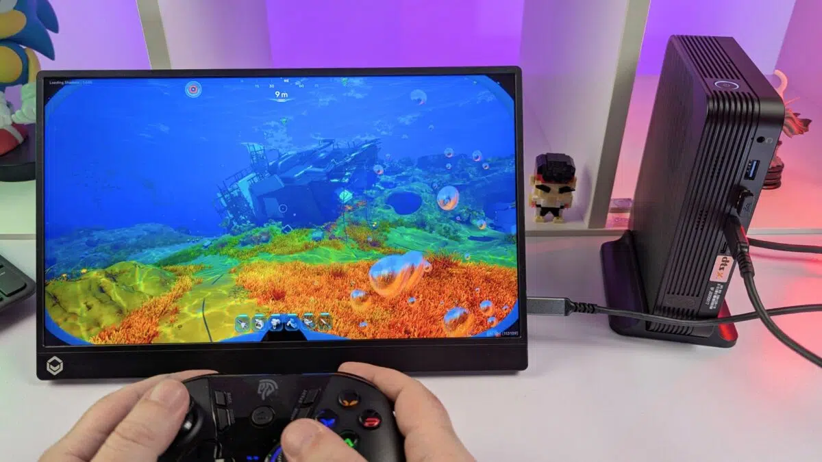 Subnautica 2 on the GPD BOX
