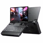 GPD WIN Max 3 handheld gaming laptop with AMOLED display and rear battery module