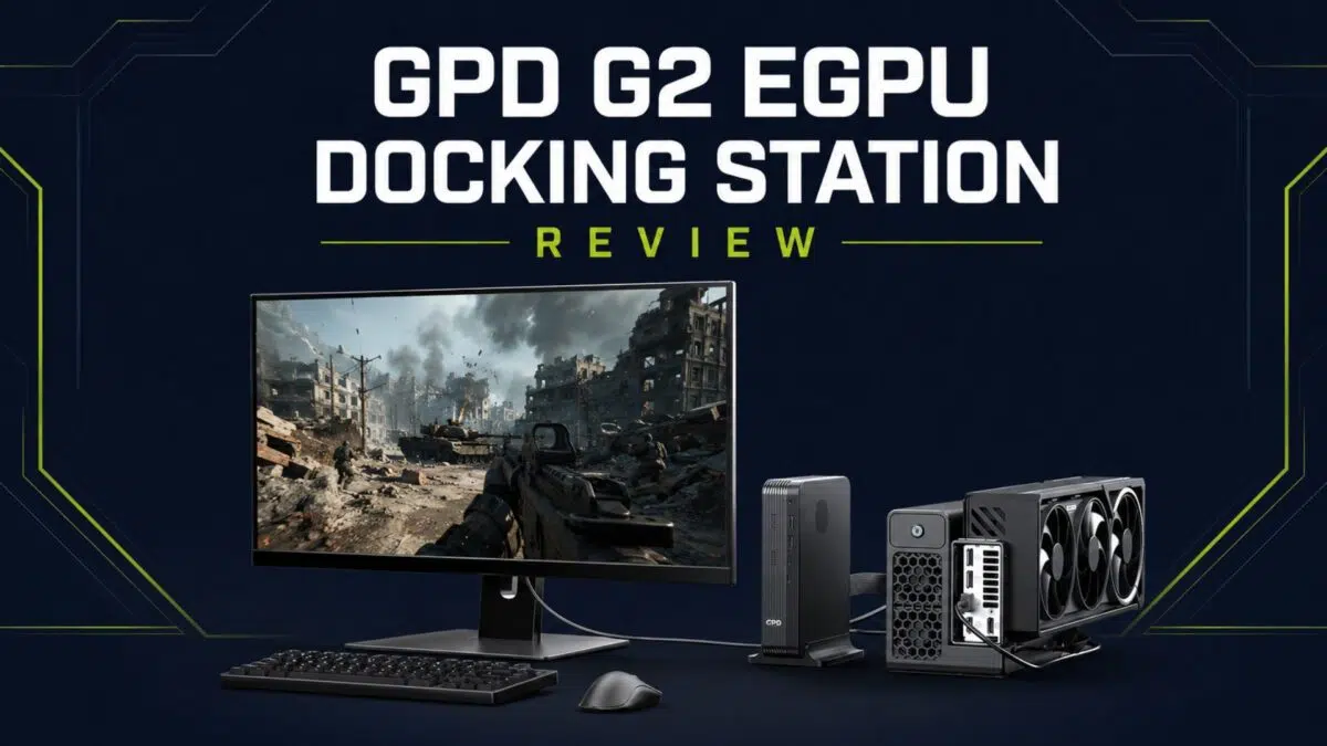 GPD G2 eGPU docking station review