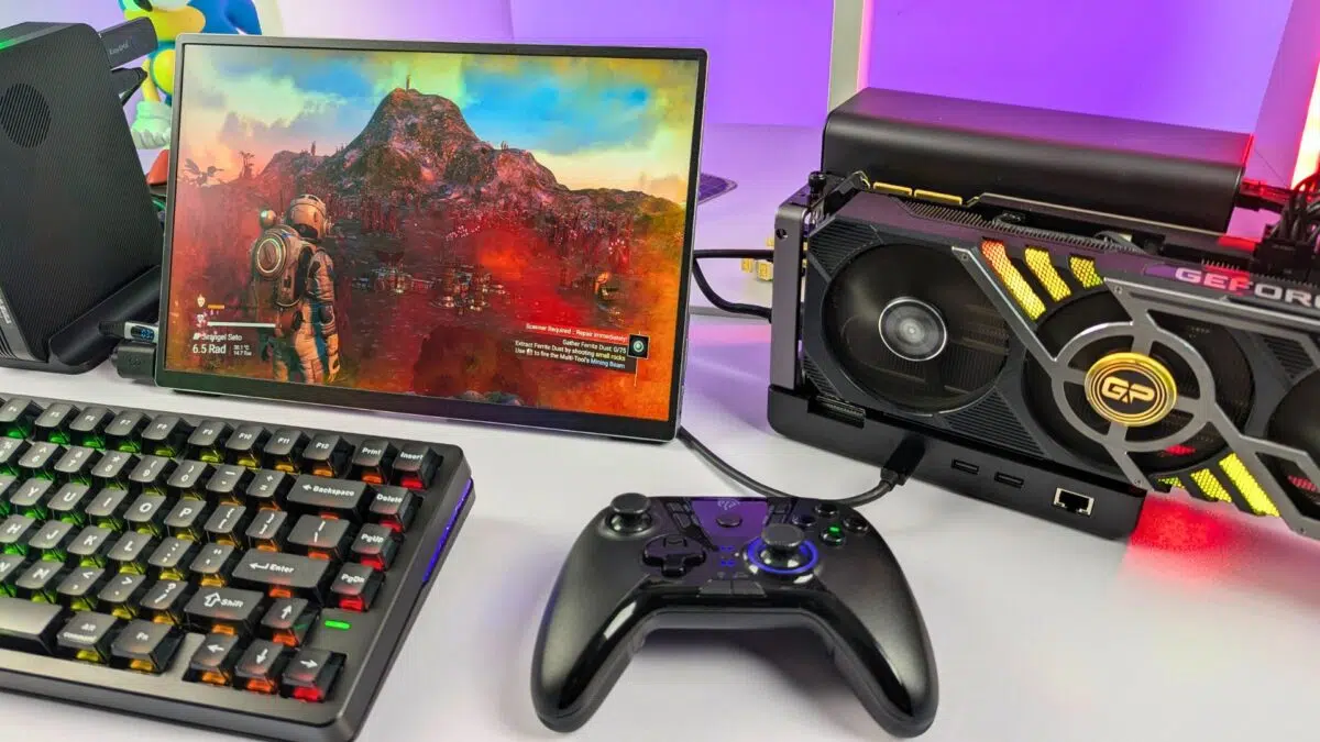 No Man's Sky sur la GPD Box et la GPD G2