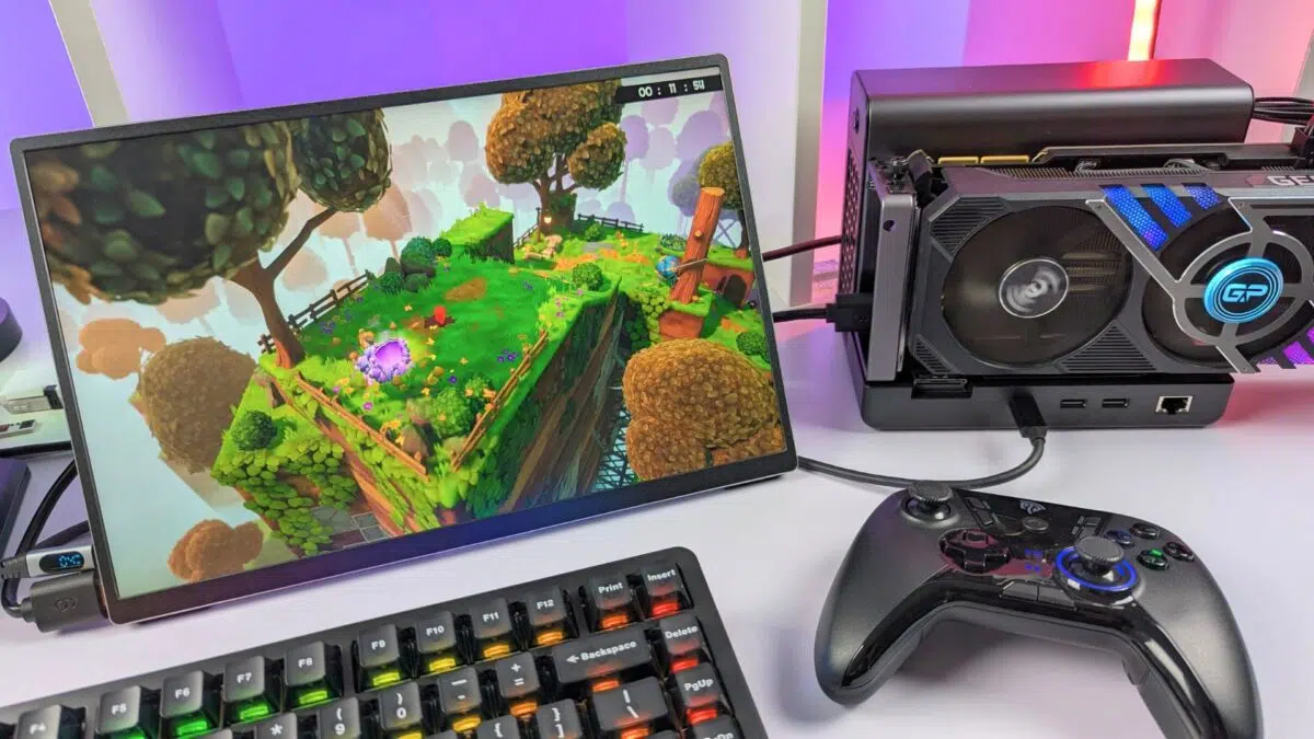 Super Meat Boy 3D et la GPD G2