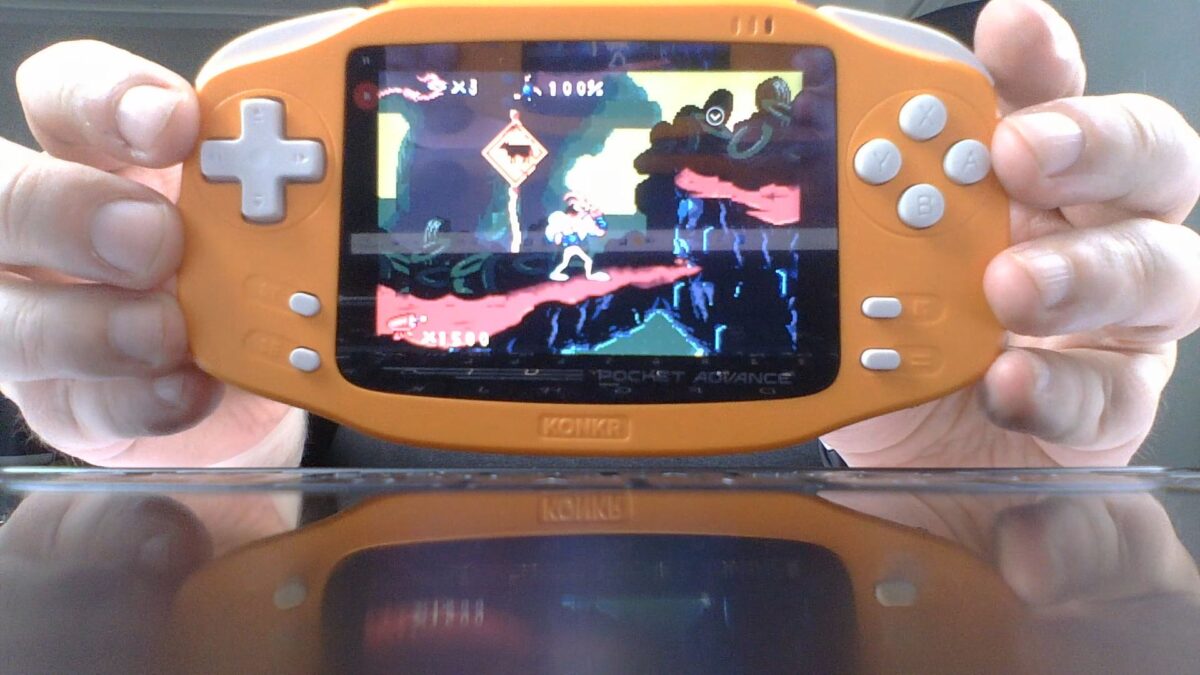 A still from the GPD WIN MAX 3 camera
