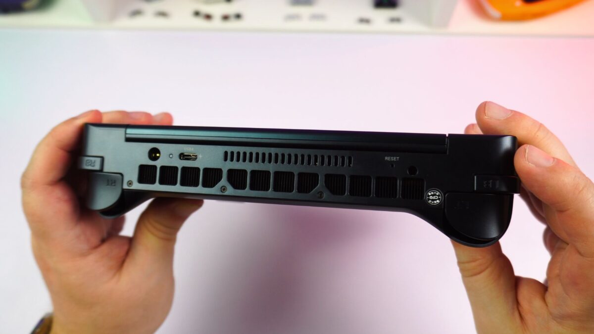 Back view of the GPD WIN MAX 3