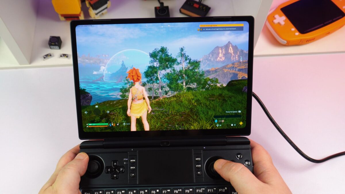 Palworld on the GPD WIN MAX 3