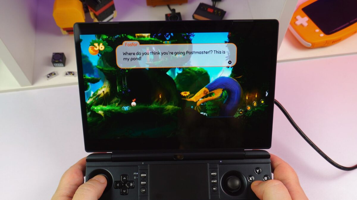 The Eden emulator on the GPD WIN MAX 3