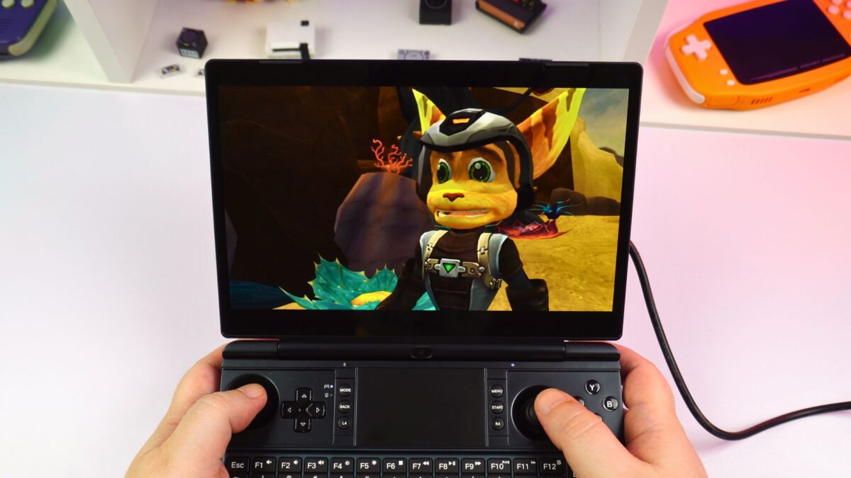 The PlayStation 3 emulator RPCS3 on the GPD WIN MAX 3