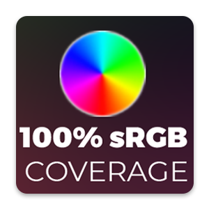 100% sRGB