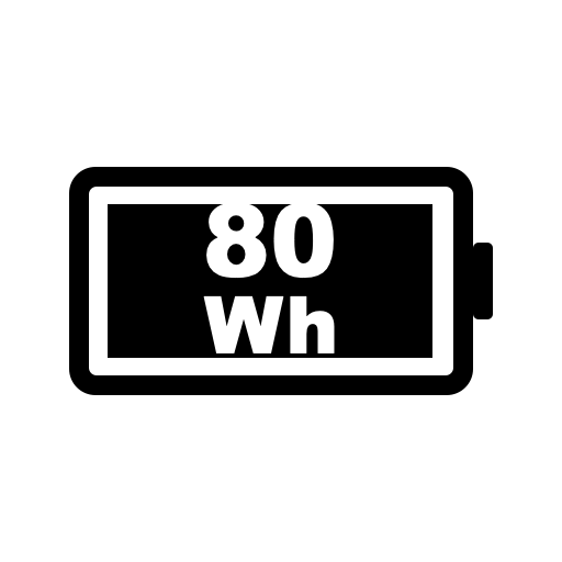 Baterija 80 Wh